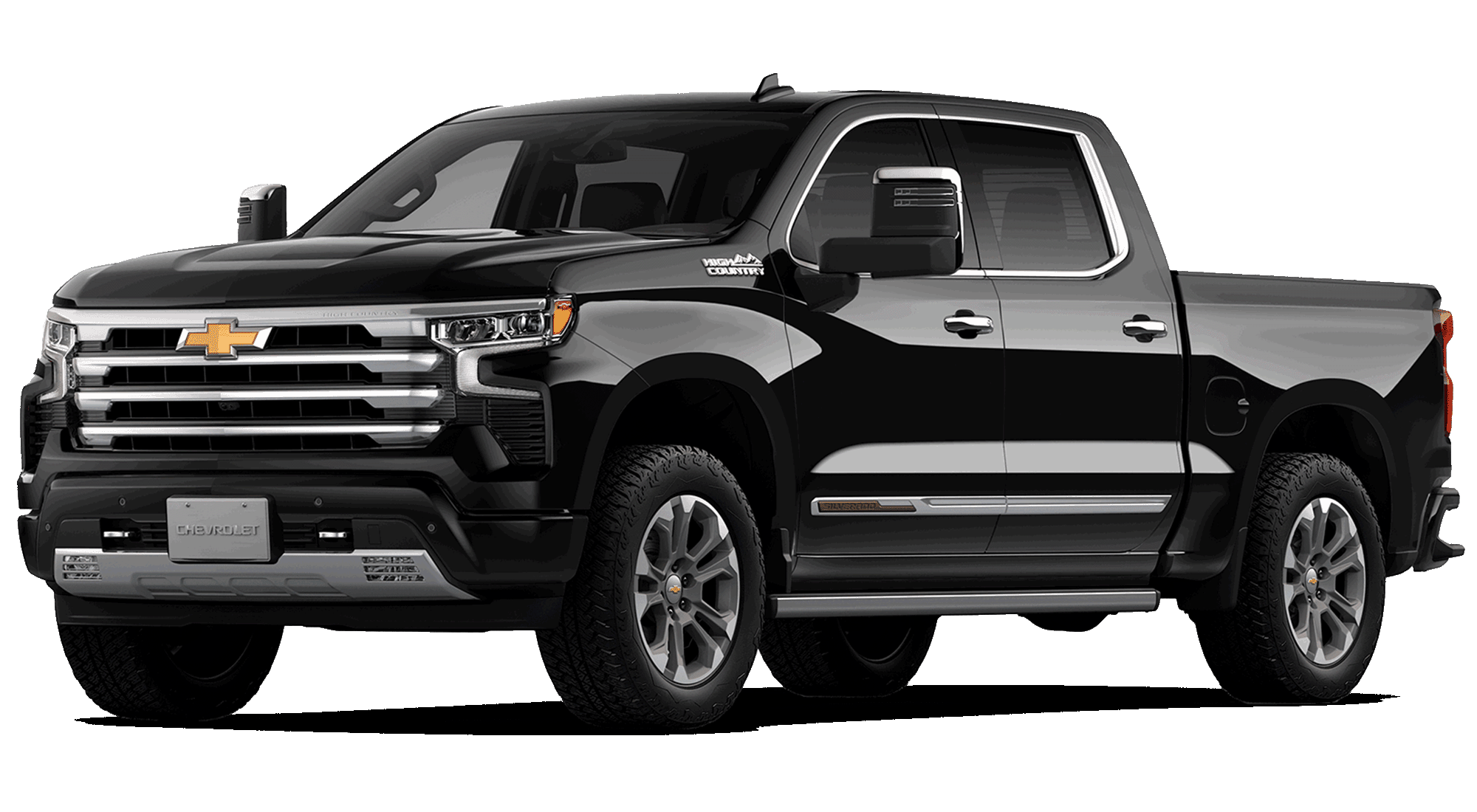 Silverado 2025 na cor Preto Global